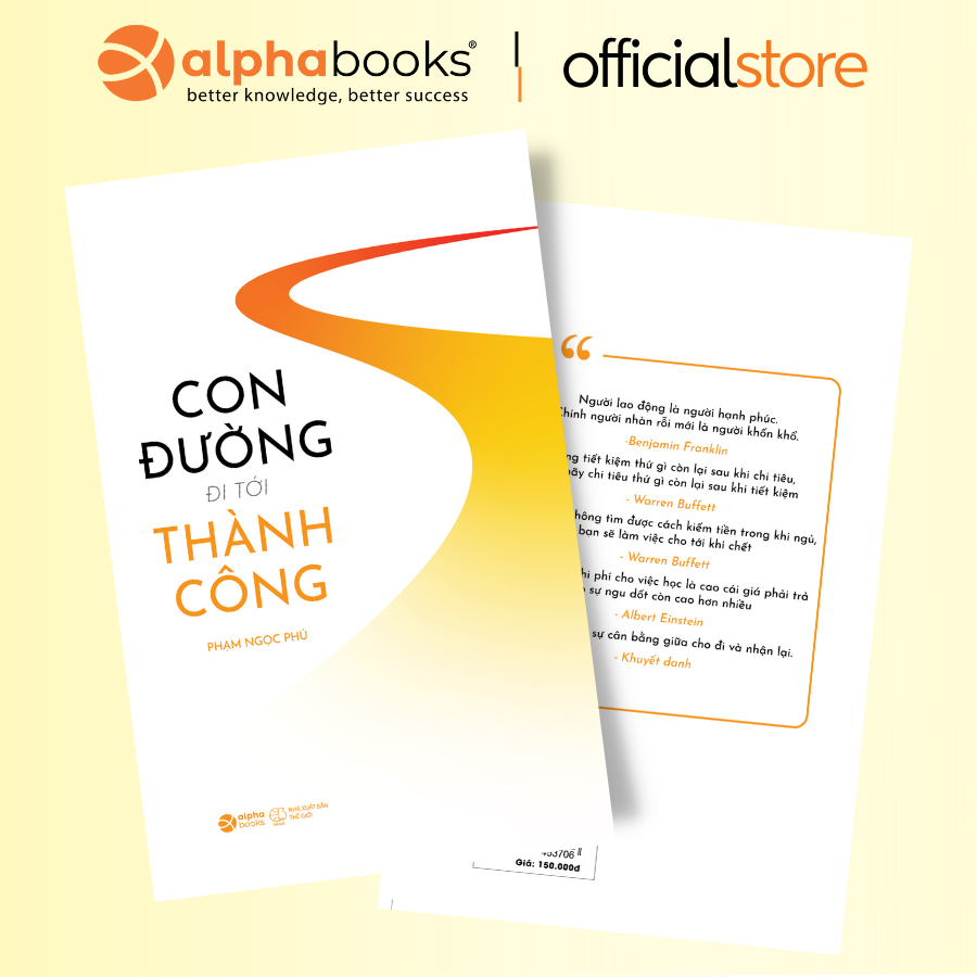 Sách - Con Đường Đi Tới Thành Công (SDV) (Alpha Books)