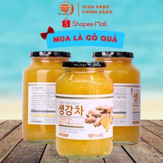  Thực Phẩm Bổ Sung Sức Khỏe Mứt Trà Gừng Mật Ong Hàn Quốc  Hũ 1kg  - DHC Korea Ginseng 