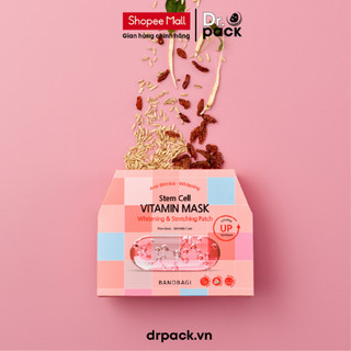  Mặt Nạ BANOBAGI Stem Cell Vitamin Whitening & Stretching Patch