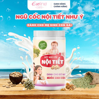 Ngũ Cốc Nội Tiết Như Ý Hỗ Trợ Sinh Con Gái - (lọ 500gr) - Không Đường, Không chất bảo quản