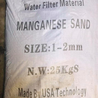 1 bao quặng mangan 25kg khử nước phèn giá sỉ