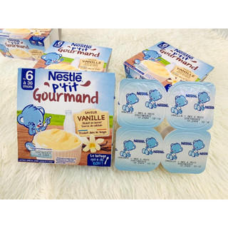 Váng sữa nguội Nestle Pháp  lốc 4x100g.