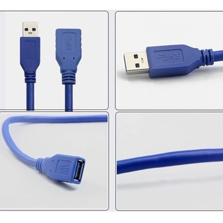 Dây nối dài USB 3.0 dài 1,5m, Cáp nối dài USB 3.0, Cáp USB 3.0