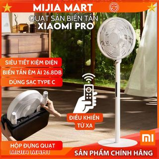 Quạt cây Xiaomi Mijia Pro thông minh. Động cơ biến tần inverter 100 cấp độ, Tiết kiệm điện, Type C.