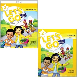 Sách - Let's Go Level 2: Student Book + Workbook with Online Practice - 5th Edition