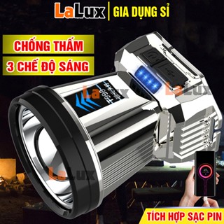 Đèn Pin Đội Đầu Siêu Sáng 3 Chế Độ Chống Nước - Đèn Led Đội Đầu Sử Dụng Pin Sạc Tích Hợp Sạc Pin Cổng Type C/USB  Lalux