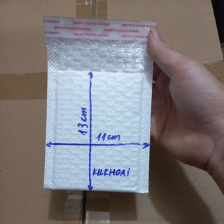  COMBO 50 Túi Gói Hàng Chống Sốc KT 11x13cm Túi Nilon Lót Bóng Khí An Toàn Tiện Lợi 