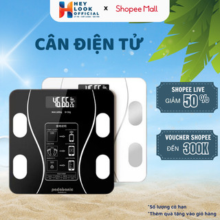 Cân Điện Tử GODWELL Sạc USB Kết Nối Bluetooth Phân Tích Chỉ Số Cơ Thể, Trọng Lượng Tối Đa 180kg