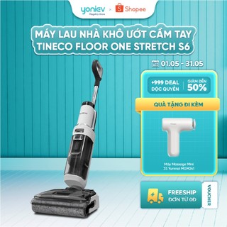 Máy hút bụi lau nhà Tineco Floor One Stretch S6 - Sấy khô toàn chuỗi - Mỏng nhẹ linh hoạt