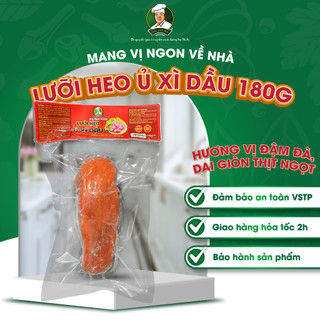 Lưỡi heo ủ xì dầu 180g ông già ika chỉ giao hà nội