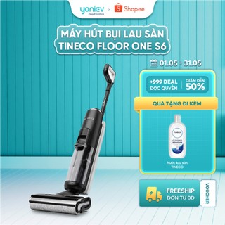 Máy hút bụi lau sàn Tineco Floor One S6 - Tự động giặt giẻ - Làm việc hiệu quả với 3 chế độ linh hoạt