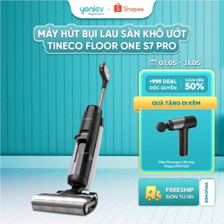 Máy hút bụi lau sàn khô ướt Tineco Floor One S7 Pro - Lực hút 12000Pa - Bản Quốc Tế