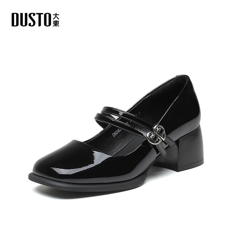 Giày cao gót đế trụ 5cm Dusto DW24C0053A fom giày 1,5