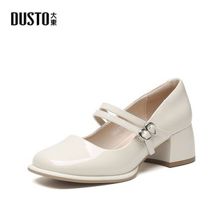 Giày cao gót đế trụ 5cm Dusto DW24C0053A fom giày 1,5