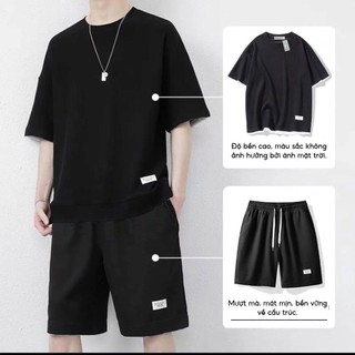 Đồ bộ quần áo thun Nam Nữ (1) chất liệu tổ ong cao cấp form rộng thoáng mát, thấm hút mồ hôi tốt