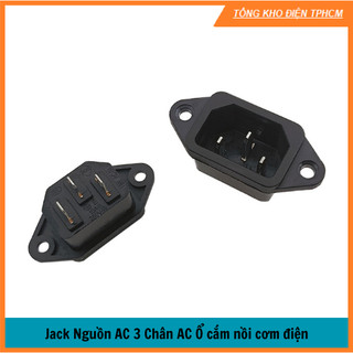 Jack nguồn ac 3 chân ac ổ cắm nồi cơm điện