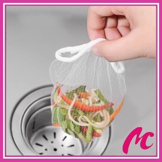 Combo 100 túi lưới lọc rác dùng một lần cho bồn rửa chén thông minh -Buôn rẻ 00450
