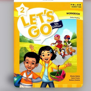 Sách - Let's Go Level 2: Student Book + Workbook with Online Practice - 5th Edition