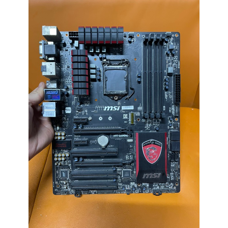 Mainboard MSI H97 Gaming Socket 1150 Bản Rồng Đỏ DDR3 ATX Hàng Tháo Máy 2nd Chạy i3 i5 i7 Xeon