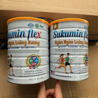 900g Sữa canxi SUKUMIN FLEX chống loãng xương - Canxi nano - Nano collagen giúp xương chắc khỏe - Colostrum nhập khẩu Mỹ