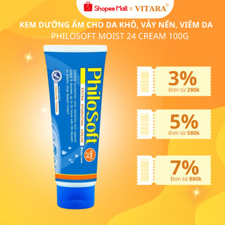 Kem Dưỡng Da Tay Philosoft Moist Cấp Ẩm Cho Da Khô Vảy Nứt Nẻ Thái Lan Tuýp 100g