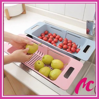 Rổ co giãn gác bồn rửa chén bát nhựa Việt Nhật 00662 Buôn Rẻ