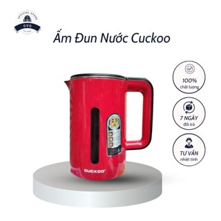 Ấm Đun Nước Cuckoo Công Suất 1500W Thiết Kế 2 Lớp Đun Sôi Nhanh Tiết Kiệm Điện 2.5L GVQ Store