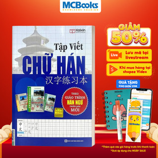 Sách - tập viết chữ hán