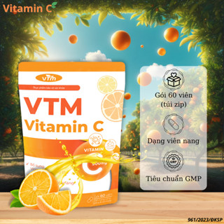 Viên uống VTM bổ sung Vitamin C gói - 60 viên