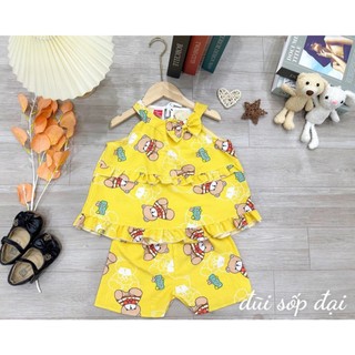 Bộ Đũi Xốp Cổ Tròn Bé (15-18kg) (giao màu ngẫu nhiên)