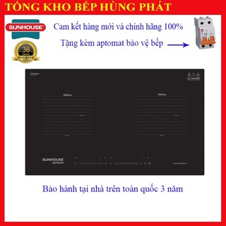 Bếp từ đôi Sunhouse MaMa MMB-01i Công Nghệ Chuẩn Đức