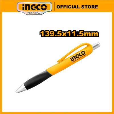 [PM Gift] Bút bi giá rẻ tiện lợi INGCO PMPEN01 màu vàng (mực đen)