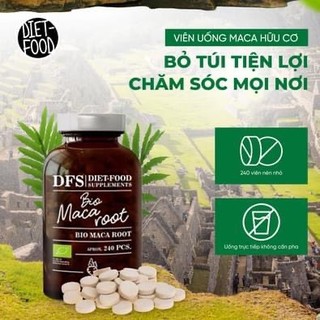 Bột Maca hữu cơ 200g Diet Food