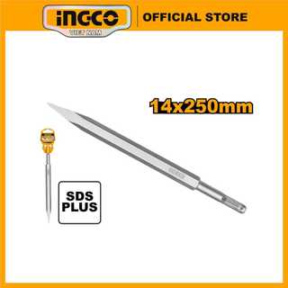 Mũi đục nhọn dbc0112501 và mũi đục dẹp dbc0122501 ingco size 14x250mm khoan tường gạch, bê tông