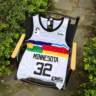 Áo bóng rổ nba jersey Minnesota tanktop hiphop kpop ba lỗ unisex nam nữ big over size thể thao gym bóng chày nfl mlb