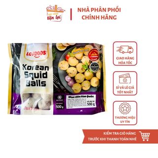 Mực viên hàn quốc lc 500g