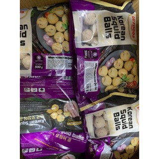 Mực viên Hàn Quốc LC 500g (Giao Hoả Tốc TPHCM)