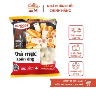 Chả mực xoắn ống lacusina 500g