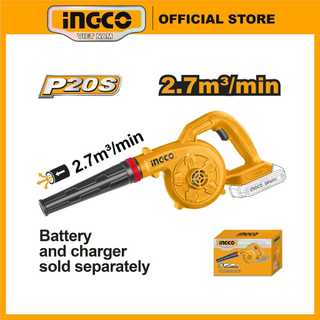 Máy thổi bụi cầm tay không dây dùng pin 20v ingco cabli20028 chưa kèm pin sạc | cabli200281 kèm pin sạc thổi bụi thổi lá