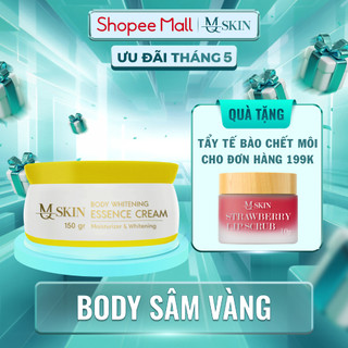Kem Body Sâm Vàng MQ Skin Dưỡng Trắng Da, Không Bết Dính