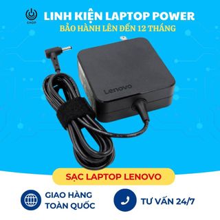 Sạc laptop lenovo 20v- 2.25a/3.25 cục vuông - sạc zin đầu to/nhỏ new 100% bh 12 tháng lỗi đổi mới