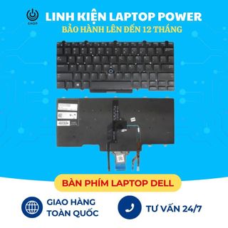 Bàn phím laptop dell latitude e5450 e5470 e7450 e7470 3340 3350 5480 7480 094f48 mới 100% bh 9 tháng