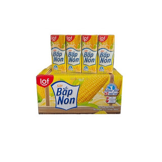 Thùng 24 hộp sữa bắp non lof 180ml