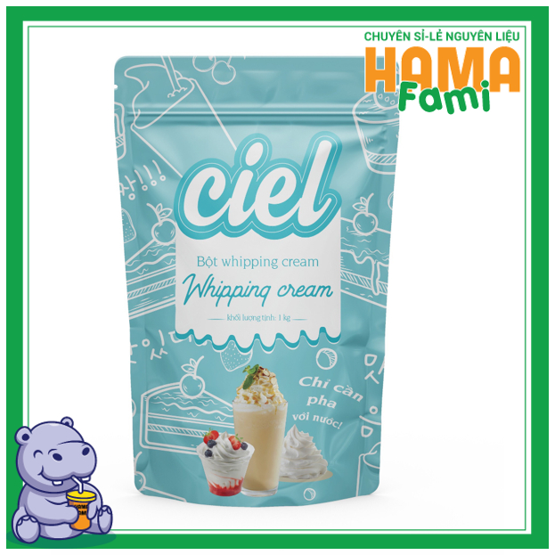 Bột WHIPPING CREAM CIEL dạng bột gói 500gr