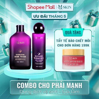 Combo Dung Dịch Vệ Sinh Và Sữa Tắm Dành Cho Phái Mạnh - MQ Skin