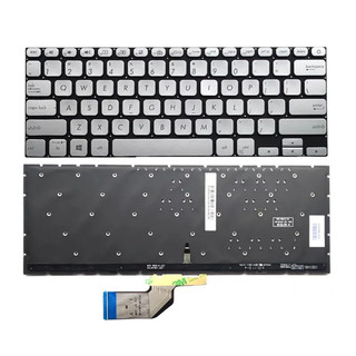 BÀN PHÍM [ZIN]  Asus S13 S330FA S330FN S330FL S330UA S330UN có led Silver backlit keyboard