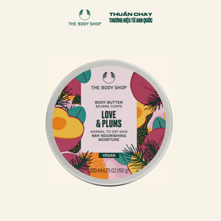 Bơ dưỡng thể love & plums body butter 200ml the body shop