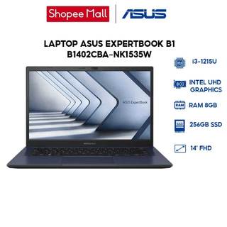 Laptop asus expertbook b1 b1402cba-nk1535w i3-1215u | 8gb | 256gb | 14' fhd | win 11