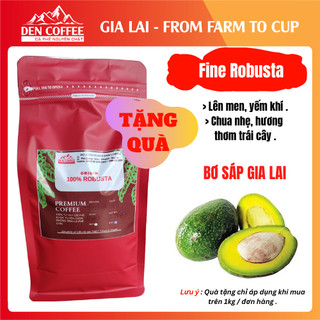 200gram cà phê đặc sản gia lai '' fine robusta 81.75đ '' - natural