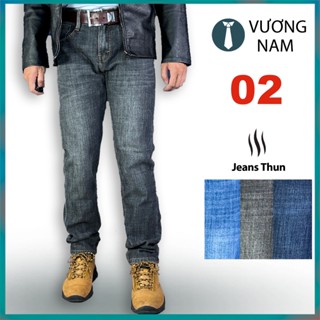 Quần jean nam chất bò LOẠI XỊN ống suông vừa cao cấp co giãn wash đẹp HÀNG XƯỞNG VN VNO109